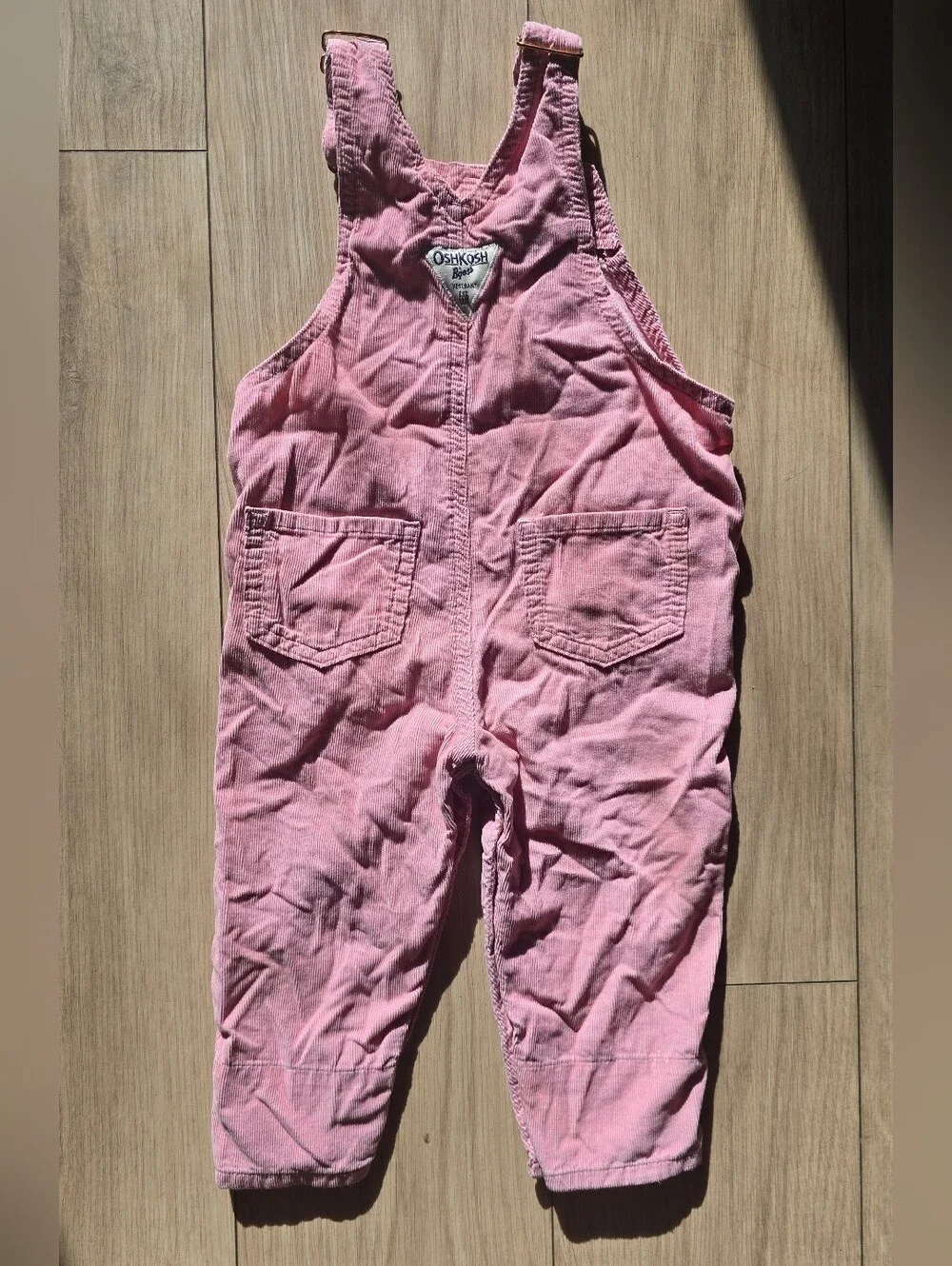 OshKosh B'gosh Dusty Rose Corduroy Overalls